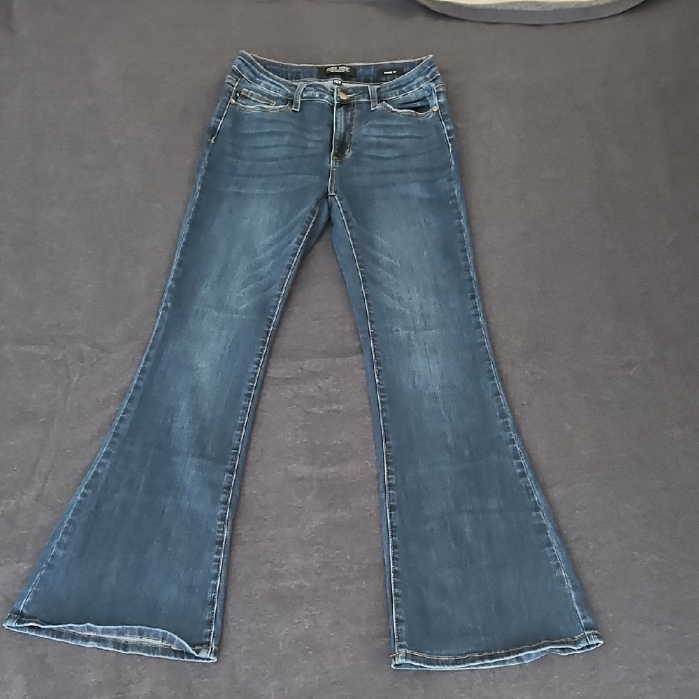 Judy Blue Dark Blue Flare Jeans